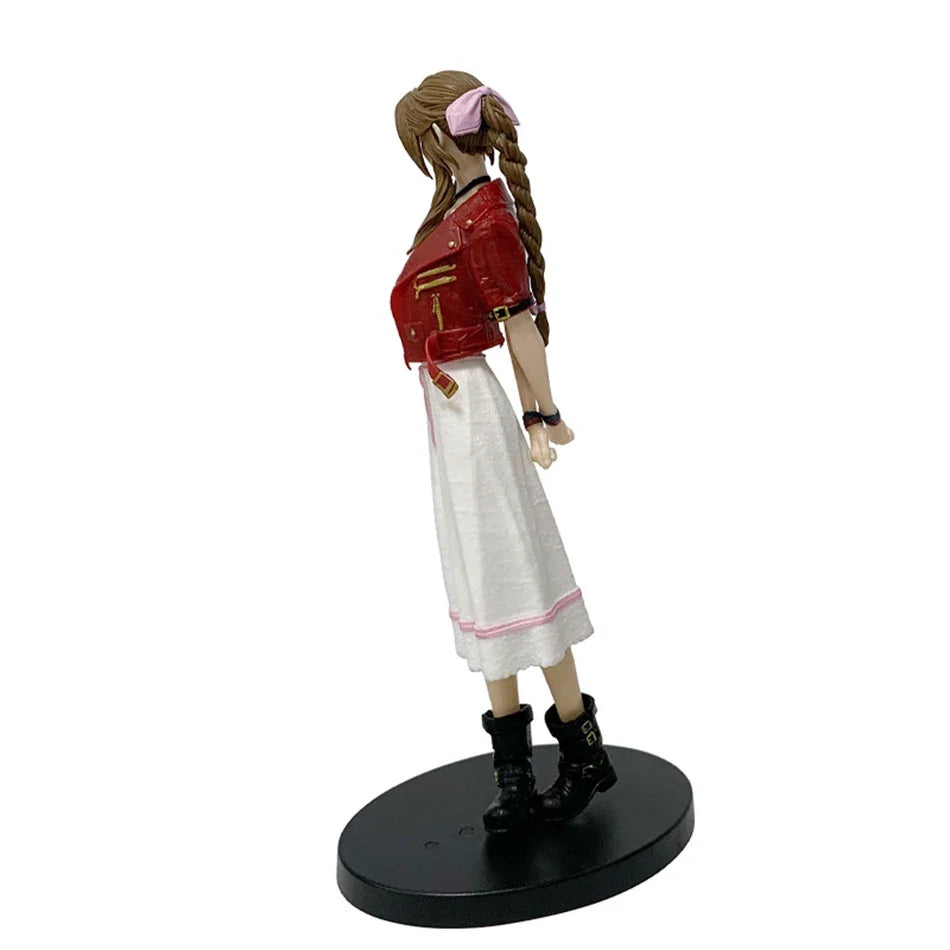21CM //  Cloud Strife Tifa Lockhart Aerith Gainsborough Zack·Fair Figure Model PVC Toy Desktop Collection Accessories Gift