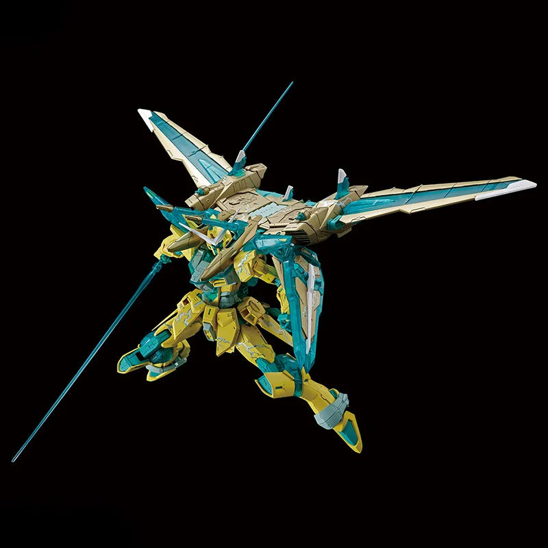 Bandai MG Mobile Suit Gundam SEED ZGMF-X09A Justice Gundam Cross Contrast Colors Clear Yellow Assembled Model Collectible Gift