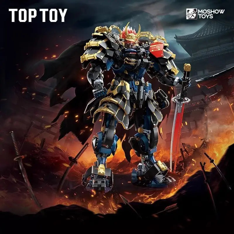Original Top Toy Progenitor Effect Anime Figure Takeda Shingen Darkness Form Figure Pvc Gk Statue Model Doll Collection Toy Gift