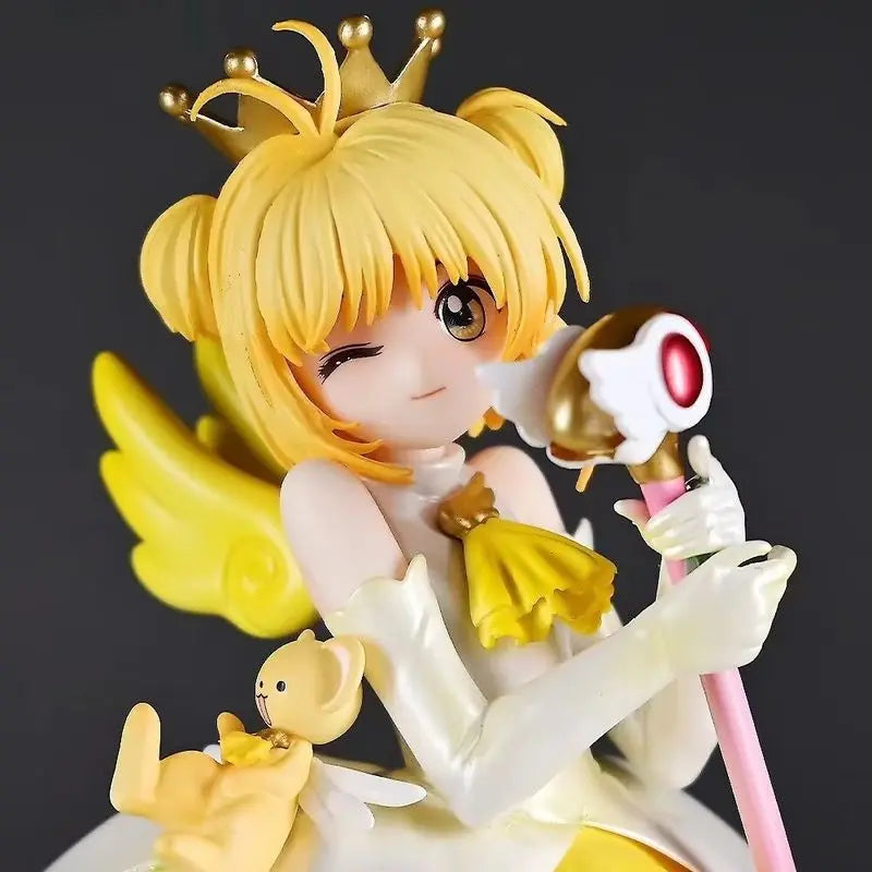 New Kids Gifts Anime Card Captor Figure Kinomoto Sakura Figures Action Models Statue Collection Doll Toys Desk Decoration