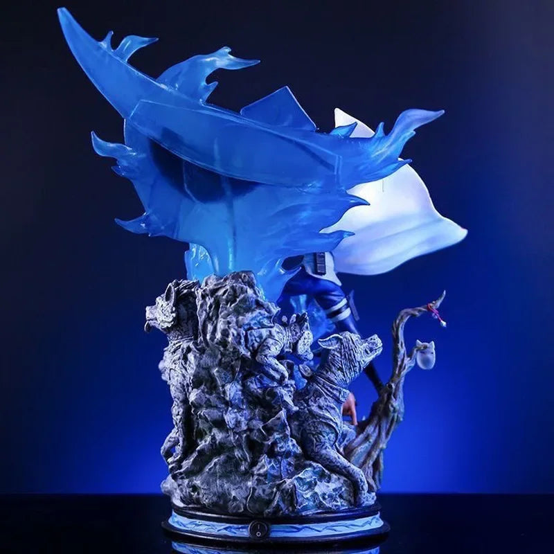 Gk NarAAHatake Kakashi Anime Figure, Cs Sixième Génération, Statue Ninja, Décoration,  Action Butter Model, Boy ToyGift, 27cm