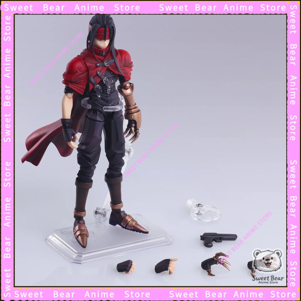 Square Enix Final Fantasy VII BRING ARTS Vincent Valentine Action Figure Anime Model Trendy Toys Desktop Doll Collectibles