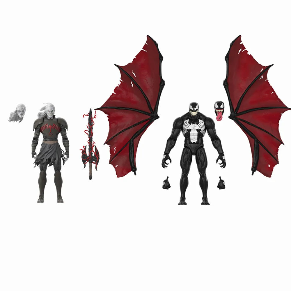 Marvel Legends 2022 60. Jubiläum King In Black Knull & Venom Wings 6" Actionfigur Spielzeug Puppenmodell OHNE Einzelhandelsverpackung