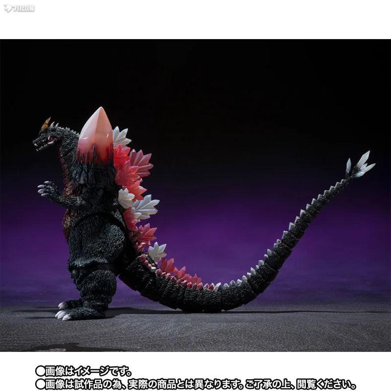 BANDAI Original S.H.MonsterArts Space Godzilla Anime Action Figures Toys for Boys Christma Gift Collectible Model Ornaments