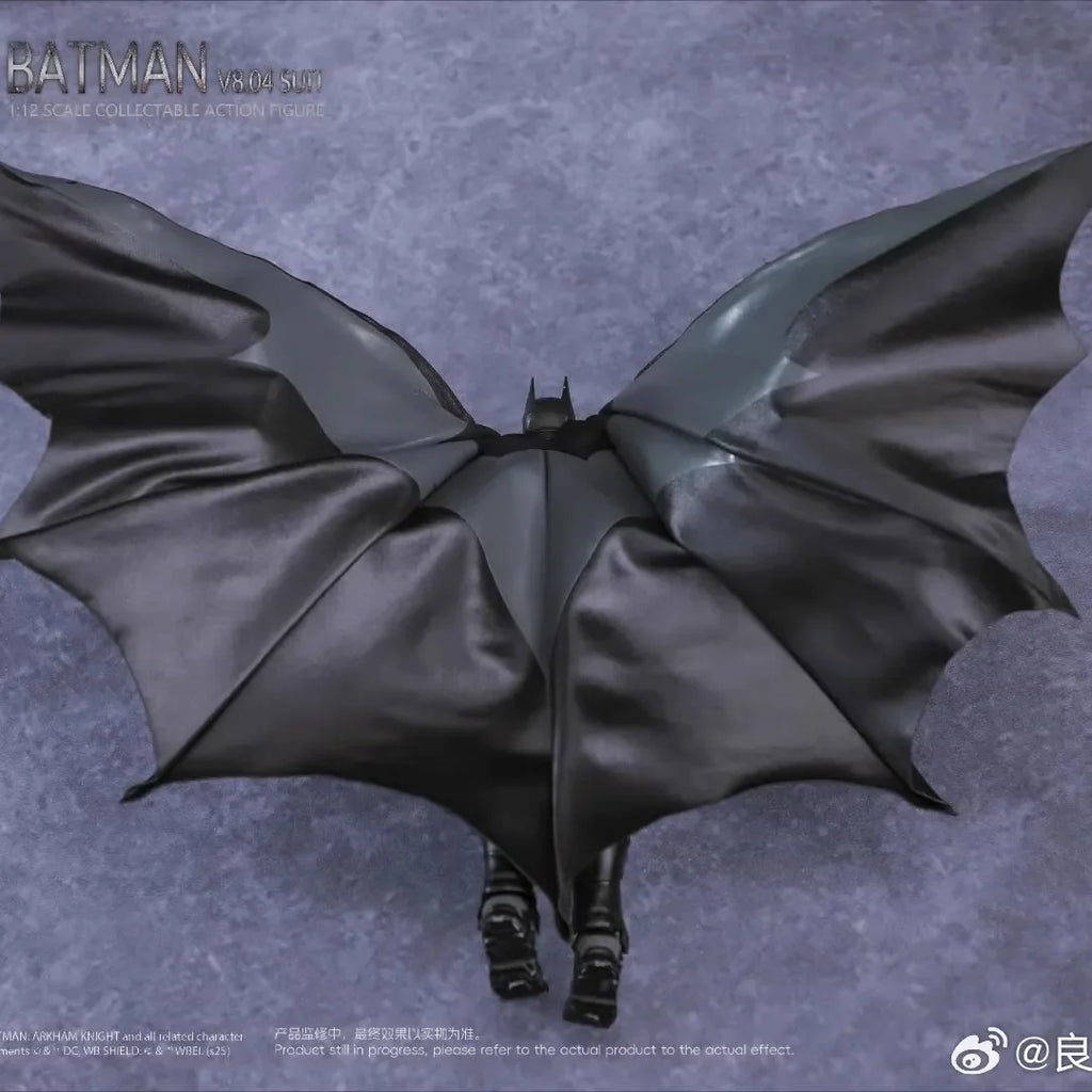 Original Lpzz Toys Arkham Knight Figure V8.04 Suit Batman 002 Deathstroke Dc Multiverse Superman Action Figures Model Custom Toy