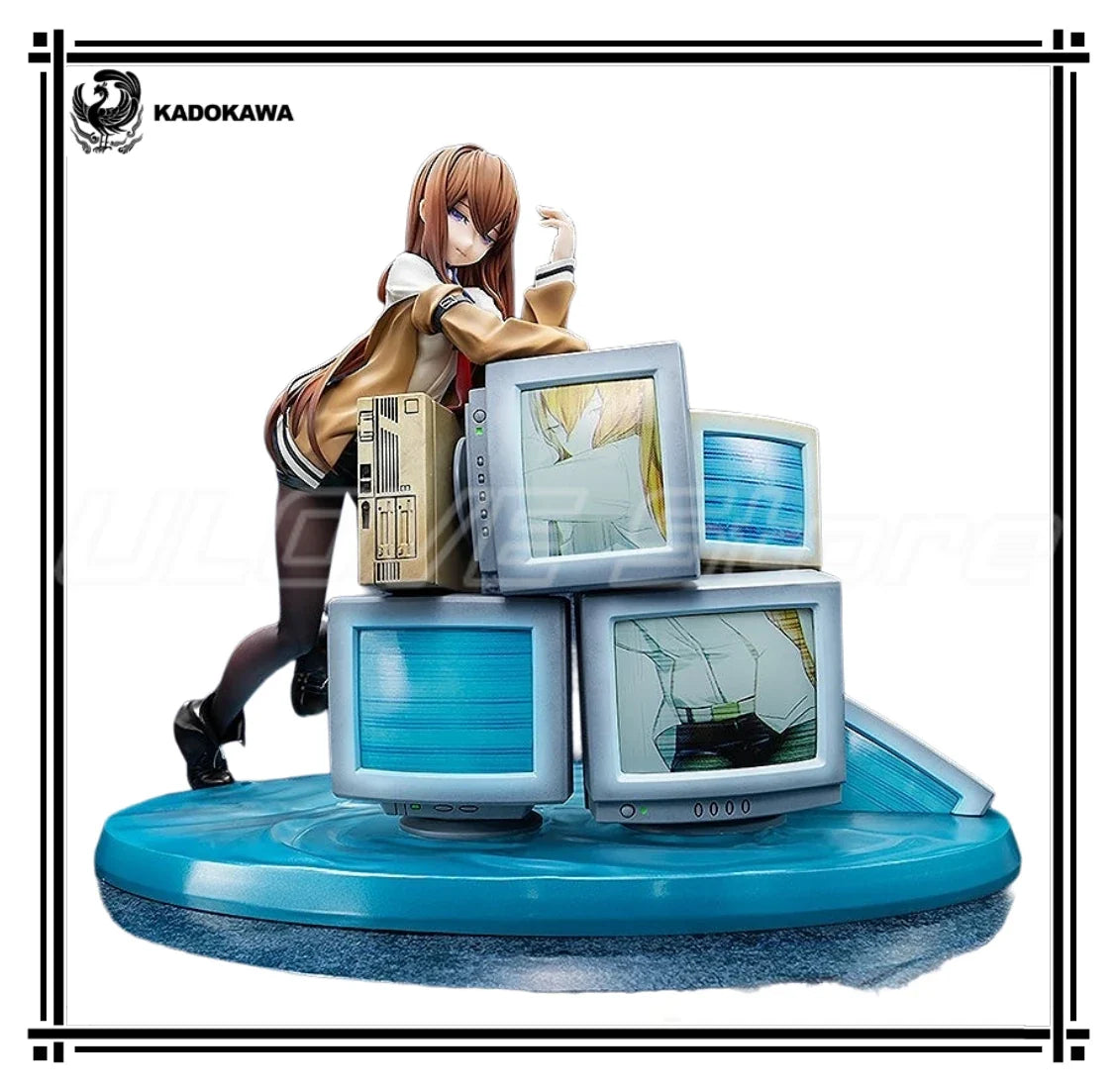 Original KADOKAWA KDcolle STEINS GATE 0 Makise Kurisu Animation Figures Model Gifts Collection Ornaments