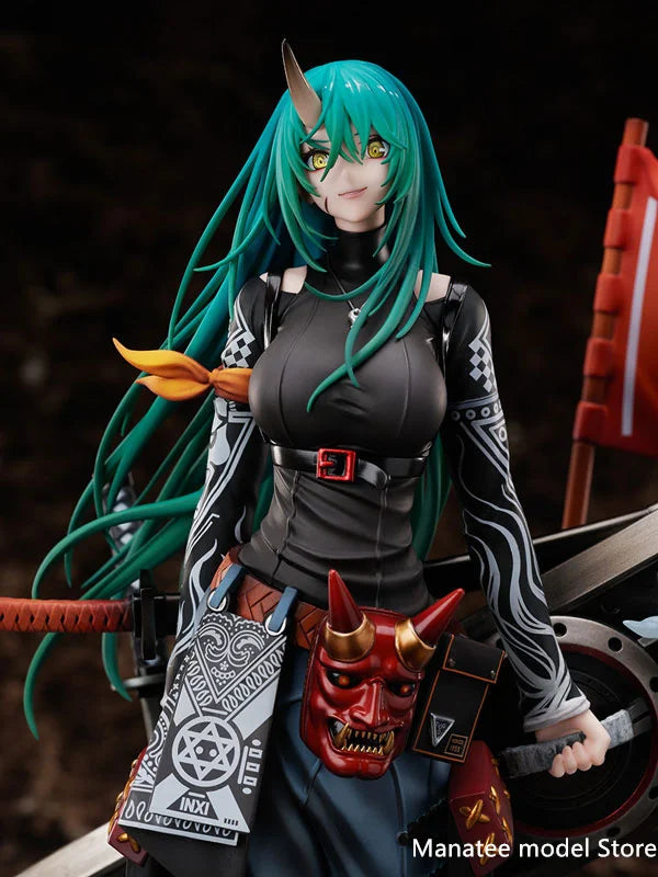 FuRyu Original Arknights Hoshiguma -Wanderer Banner- 1/7 PVC Action Figure Anime Figure Model Toys Collection Doll Gift