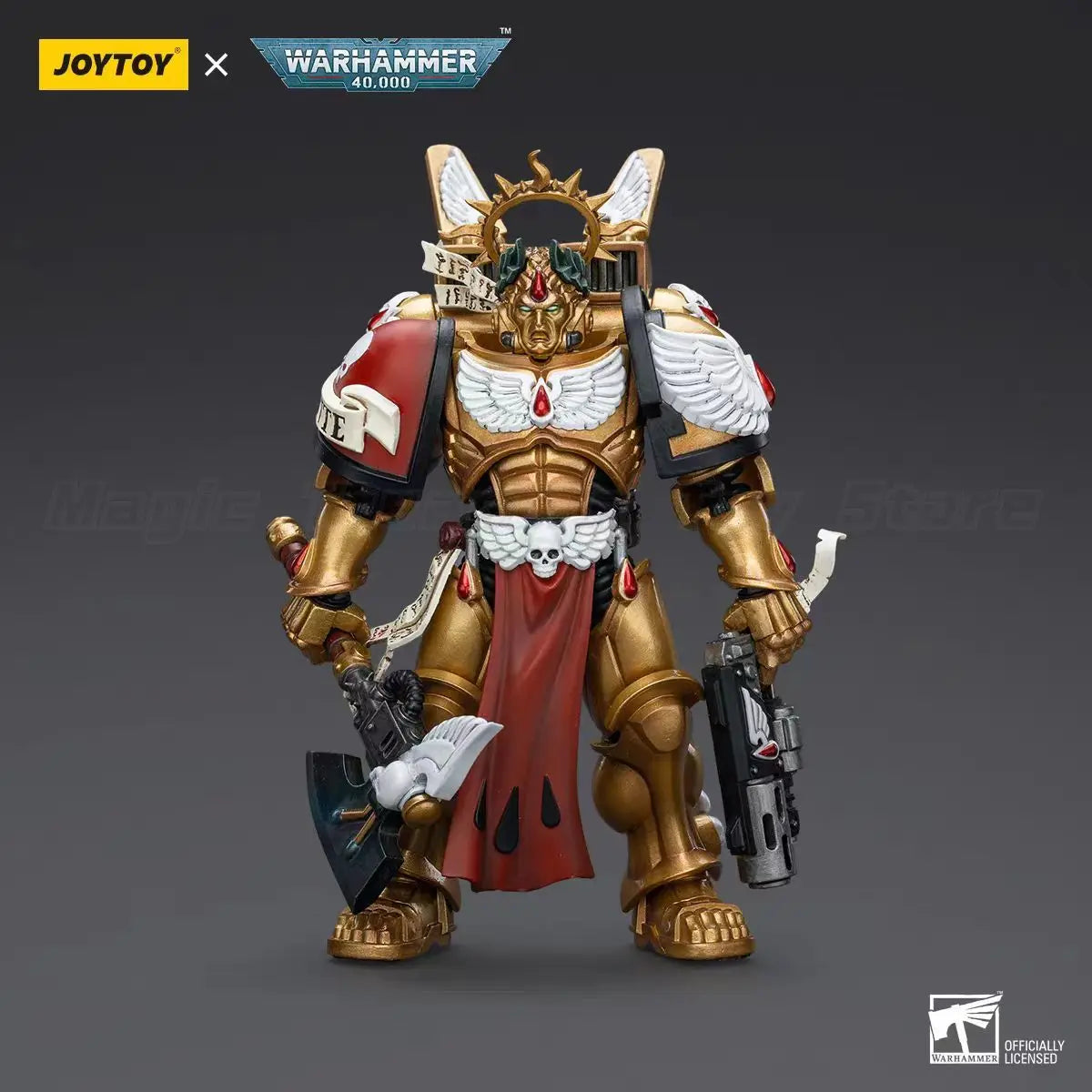 【In stock】JOYTOY 1/18 Action Figure Warhammer 40K Blood Angels Commander Dante Model Toy Gift