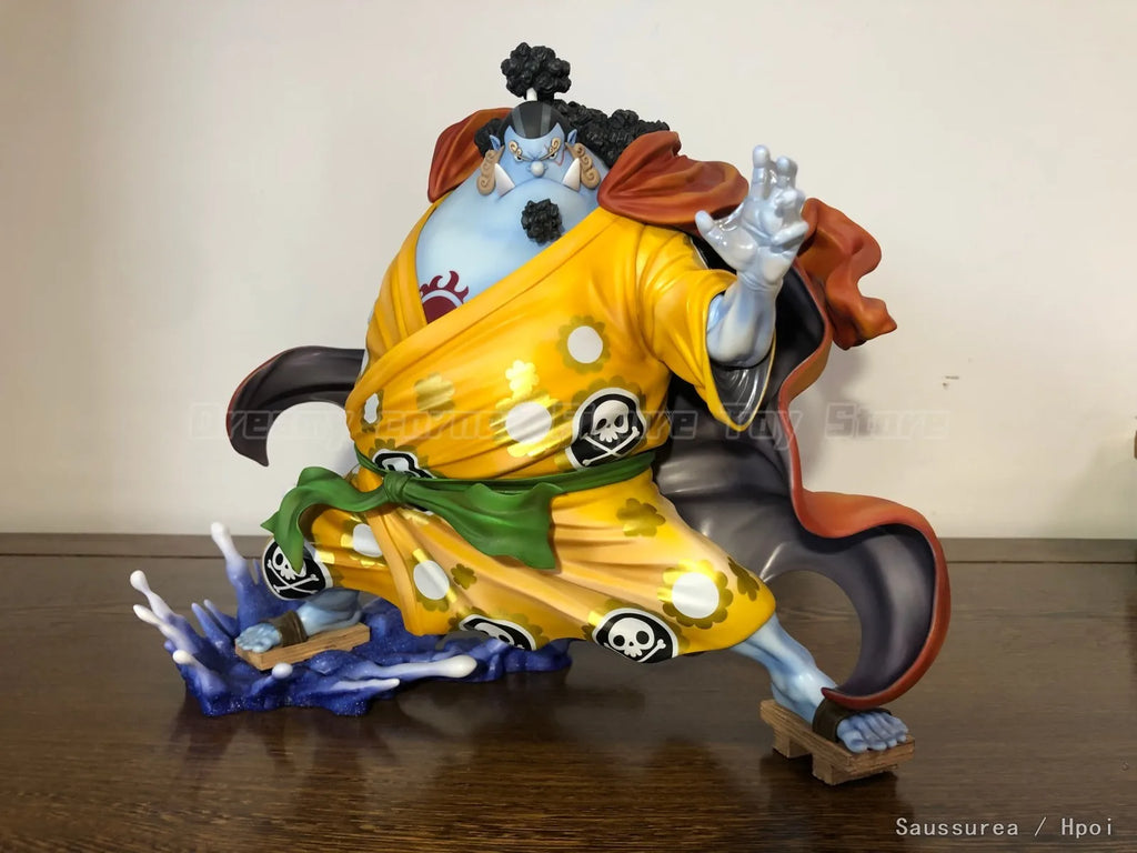 【In Stock】Original MegaHouse POP ONE PIECE Jinbei SA-MAXIMUM 1/8 Scale Figure Ornaments