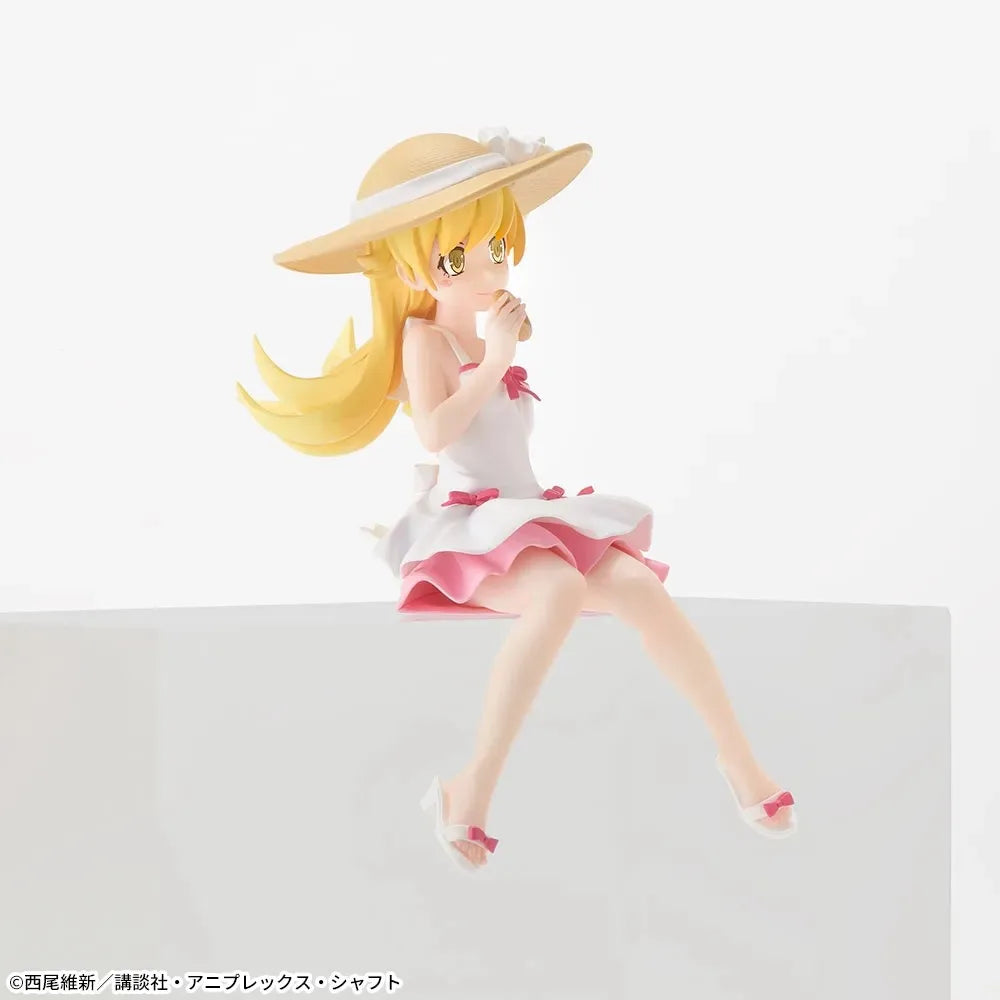 In Stock SEGA Original Genuine Monogatari Series Oshino Shinobu Kissshot·Acerolaorion·Heartunderblade 14cm Model Toy Figure Gift
