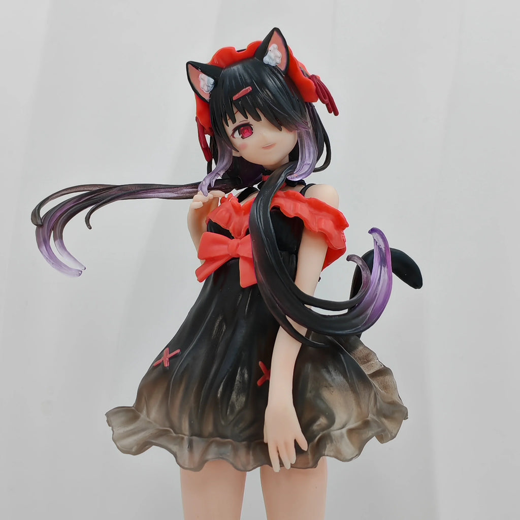 New Date A Live Handmade: Sazaki Crazy Three Pajamas Crazy Three Beautiful Girl Desktop Accessories Model Toy Gift