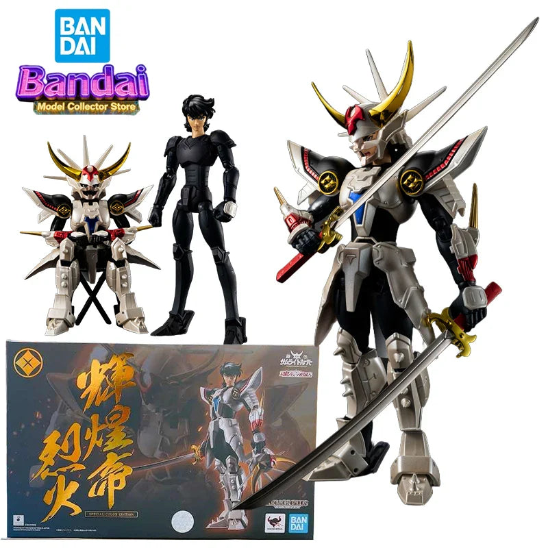Spot SaleBandai  ARMOR PLUS Special Color Edition Action Figure Ronin Warriors Anime Figure Toys for Boys YoroiDen-Samurai Troop