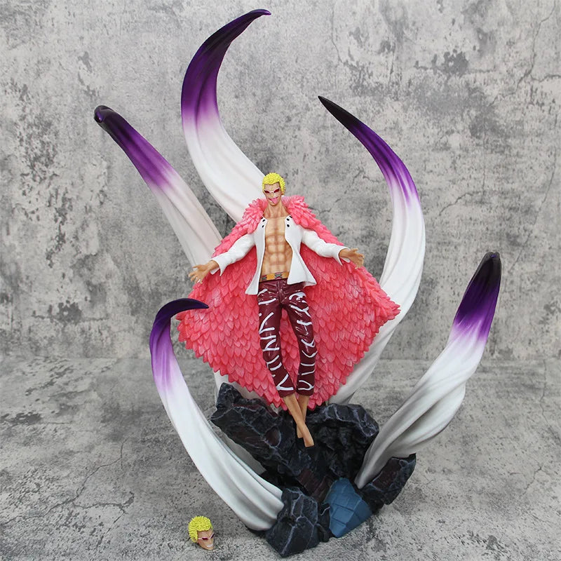 One Piece Donquixote Doflamingo Large Scale Scene Statue Figurine Model Fan Collection Gift