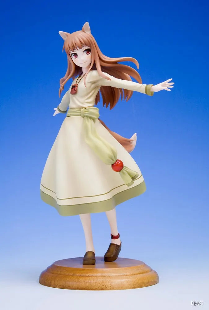 Original in Stock KOTOBUKIYA MERCHANT MEETS THE WISE WOLF Holo 1/8 Figures Model Toys Gifts Collection Ornaments