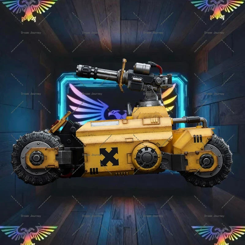 In stock  JOYTOYWarhammer 40k 1/18  Empire Fist Invader A-Terrain Car atv 1:18 Mobile Vehicle Toy Collection