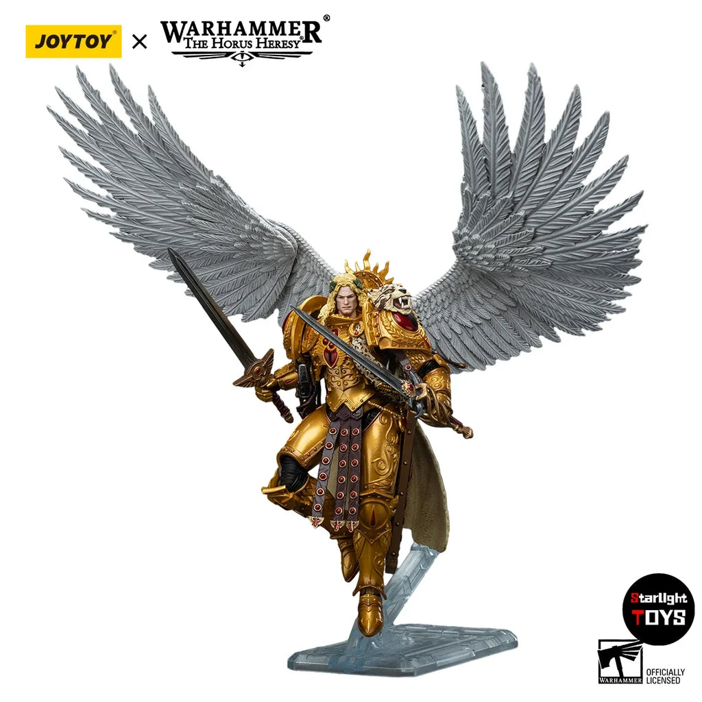 【JOYTOY】1/18 Action Figure Warhammer 40K The Horus Heresy Blood Angels Sanguinius Primarch of The IXth Legion Toy Doll