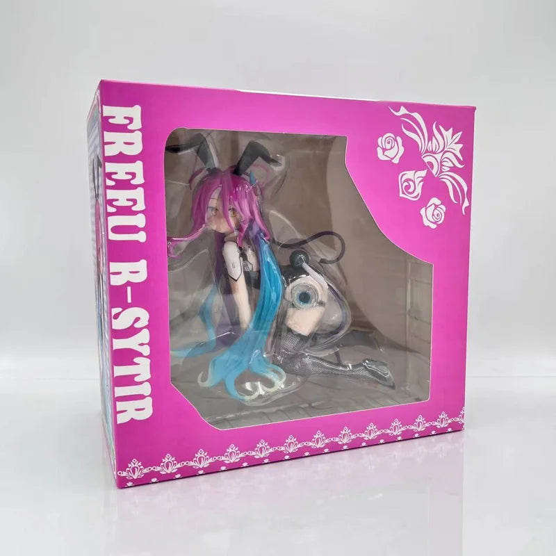 16cm No Game No Life Anime Figure Kotobukiya Shiro Action Figure Shiro Jibril Fairy Shampoo Figurine Adult Collectible Model Toy