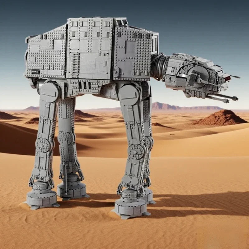 MOC 75313 UCS Large Sized Combat Walker  Display Model Bricks Toys For Kids Adults Christmas Birthday Gifts