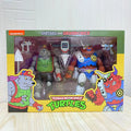 NECA 54199 Toys Teenage Mutant Ninja Turtles 1987 Action Figure 2-Pack Dirtbag & Groundchuck 18 cm Original Doll Collection Gift
