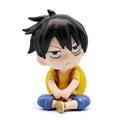 9.5cm ONE PIECE Anime Figure Look Up Luffy/Zoro Action Figure Q Version Kawaii Nami/Sanji Figurine PVC Collection Model Toys