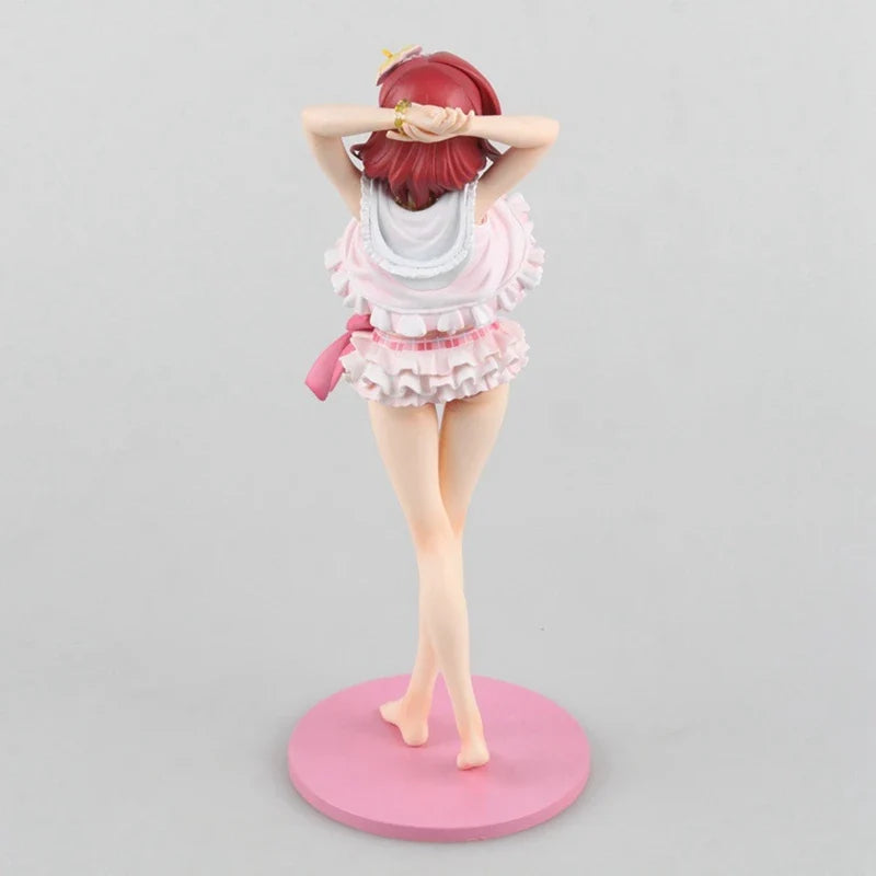 28CM Amine LoveLive! School Idol Project Maki Nishikino Figure Swimsuit Ver Model Toy Gift Standing Collection Action Figure