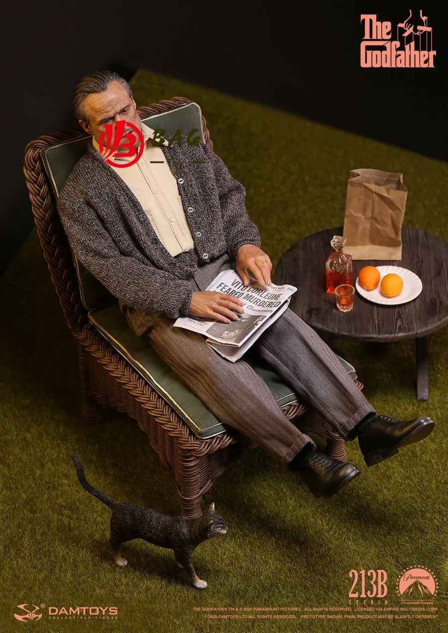 1/6 Action Figures model DAMTOYS DAM DMS033 Godfather 1972 Old age in stock