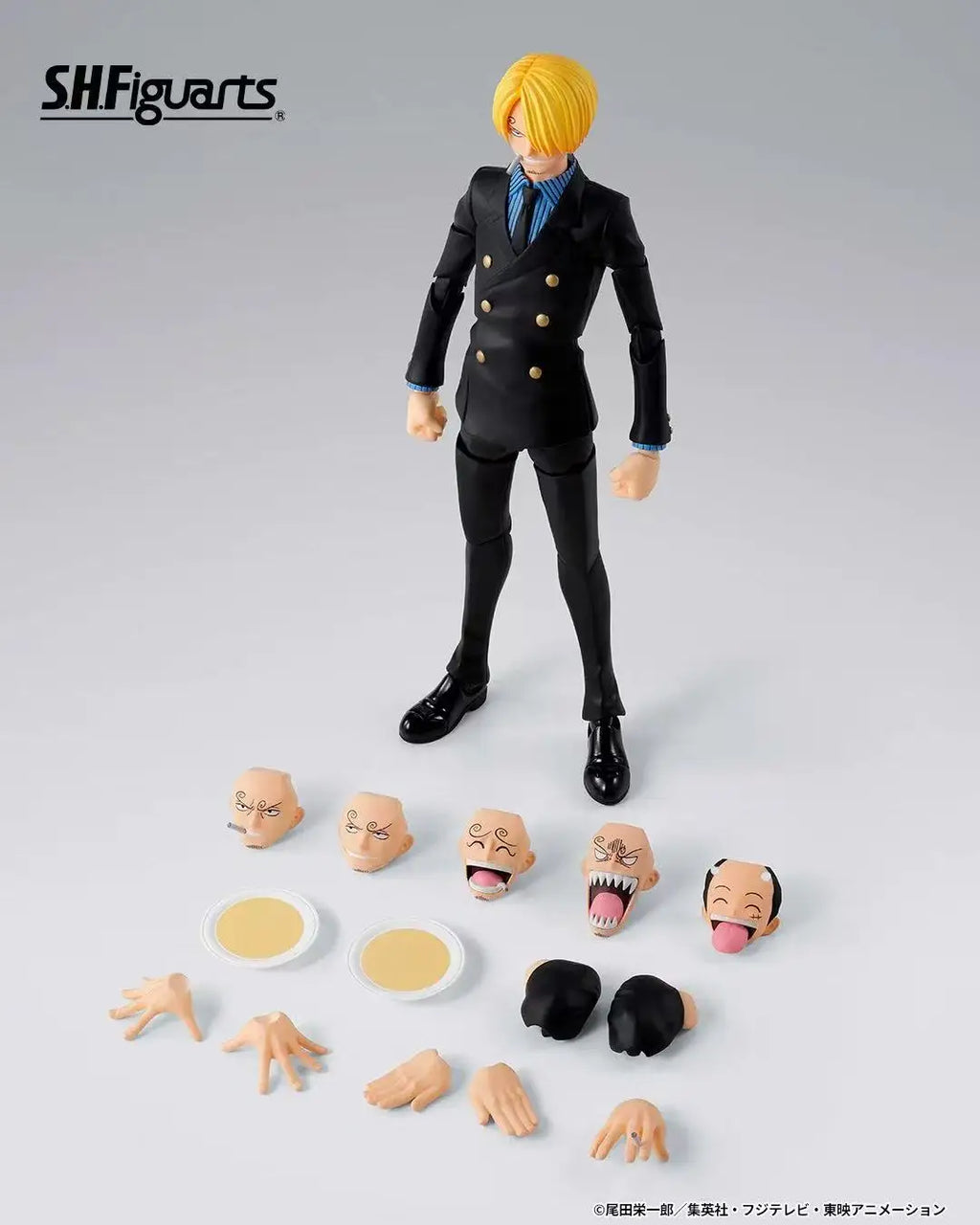 Auf Lager Bandai SHF Sanji Dawn of Adventure One Piece Bewegliche fertige Figur