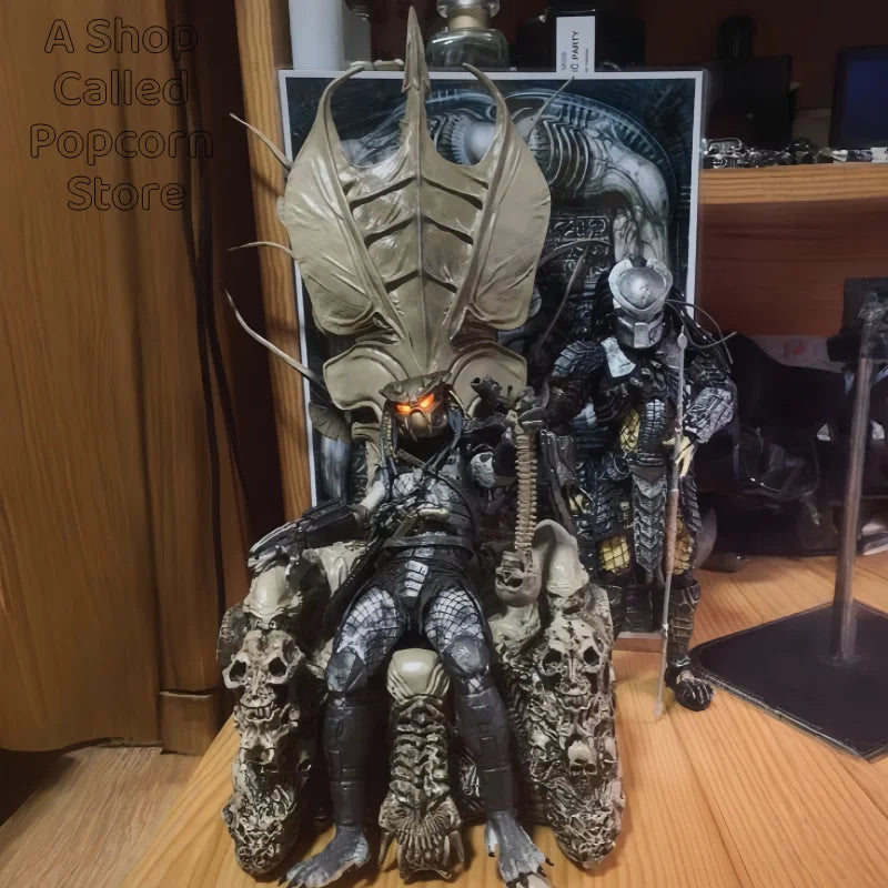 “In Stock: Neca 51564 Aliens Vs. Predator Bone Throne 14-Inch Figure - Official Gift”