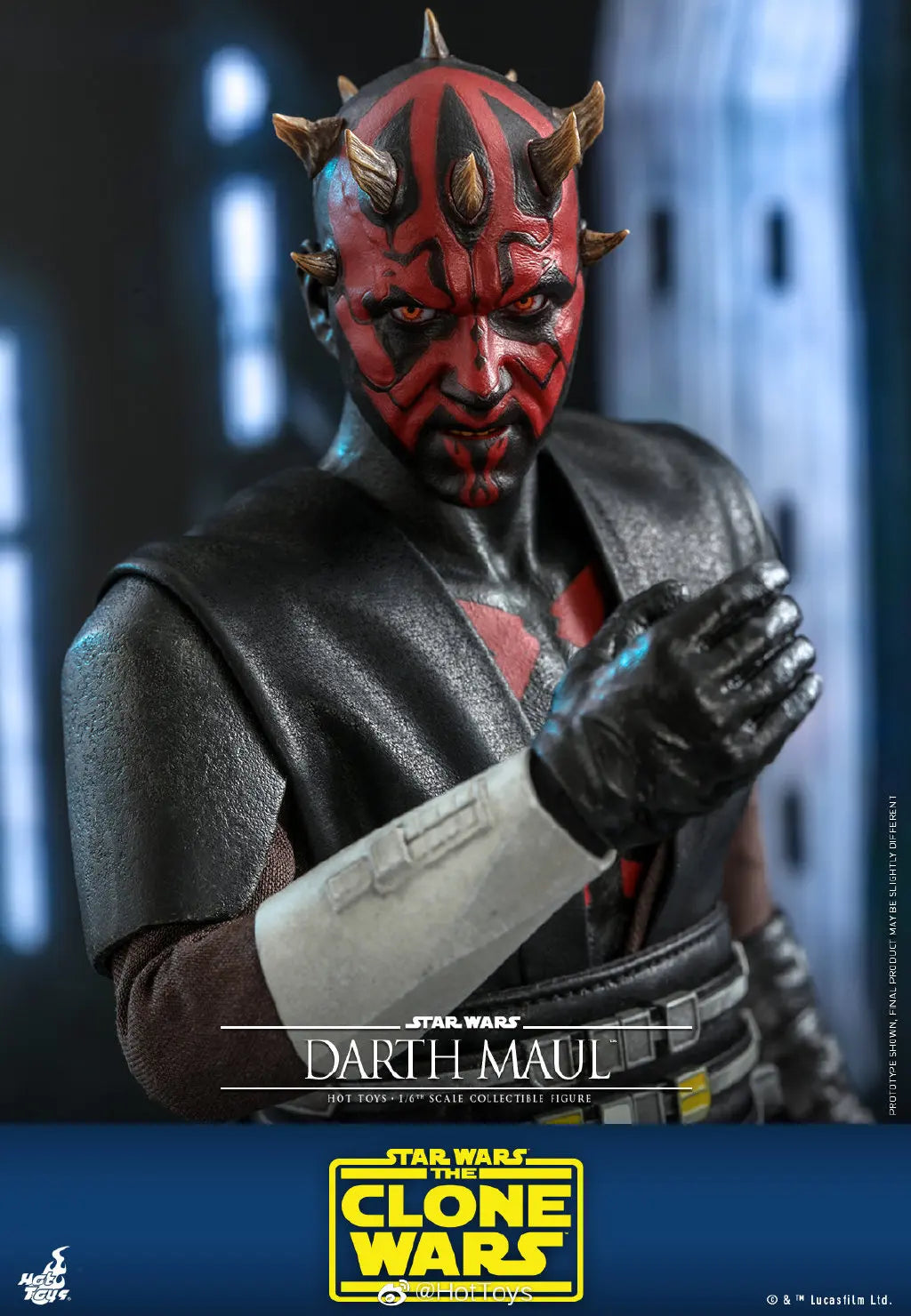 In Stock HotToys TMS024 Star Wars Darth Maul 1/6 Soldier Doll Anime Action Figure Toy Gift Model Collection Hobbies