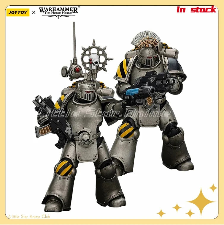 JOYTOY 1/18 Action Figure Warhammer The Horus Heresy Lron Warriors MKlll Tactical Sergeant Animation
