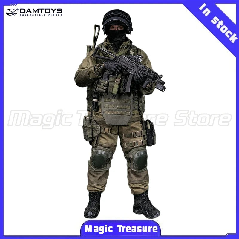 【MT】 DAMTOYS NO.78059 8th Anniversary Edition: RUSSIAN SPETSNAZ MVD SOBR LYNX 1/6 Action Figure Model Toys