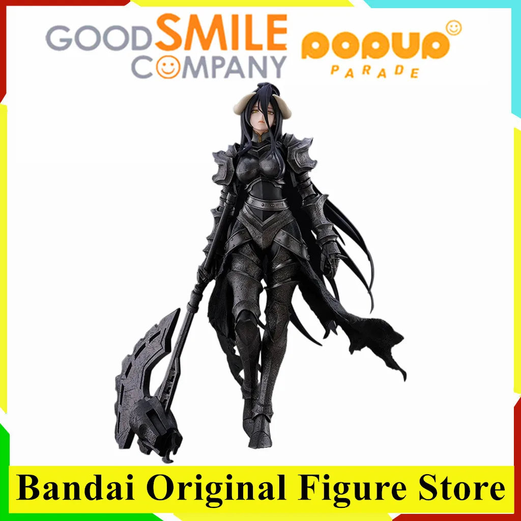 Original BANDAI SEGA Taito POP UP PARADE Overlord Albedo Armor Ver. L Size Action Figure Toys PVC Model Collection Status