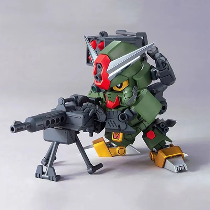 Bandai SD/Q version BB 375 Commander Captain Commando Gundam Assembly Model 57964 Gundam Character Assembly Set DIY