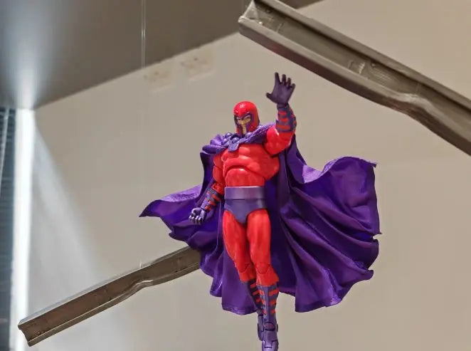 In Stock Mafex Anime Figures X-Men Magneto Figure Toy 3 Heads Action Figure Boys Collection Model Desk Decorat Ornament Gift Toy