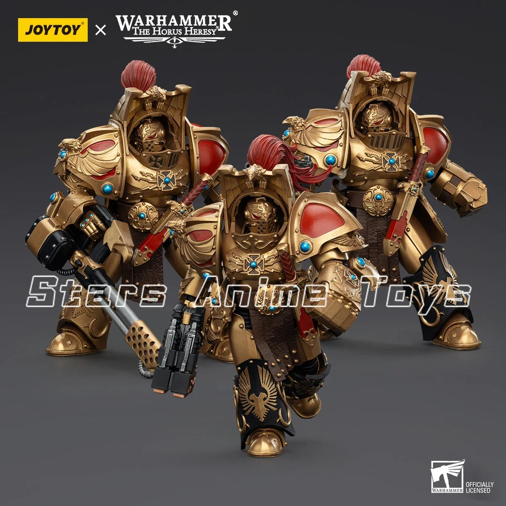 JOYTOY 1/18 Action Figure Warhammer The Horus Heresy Legio Custo Des Aquilon Terminator Squad Model Toy