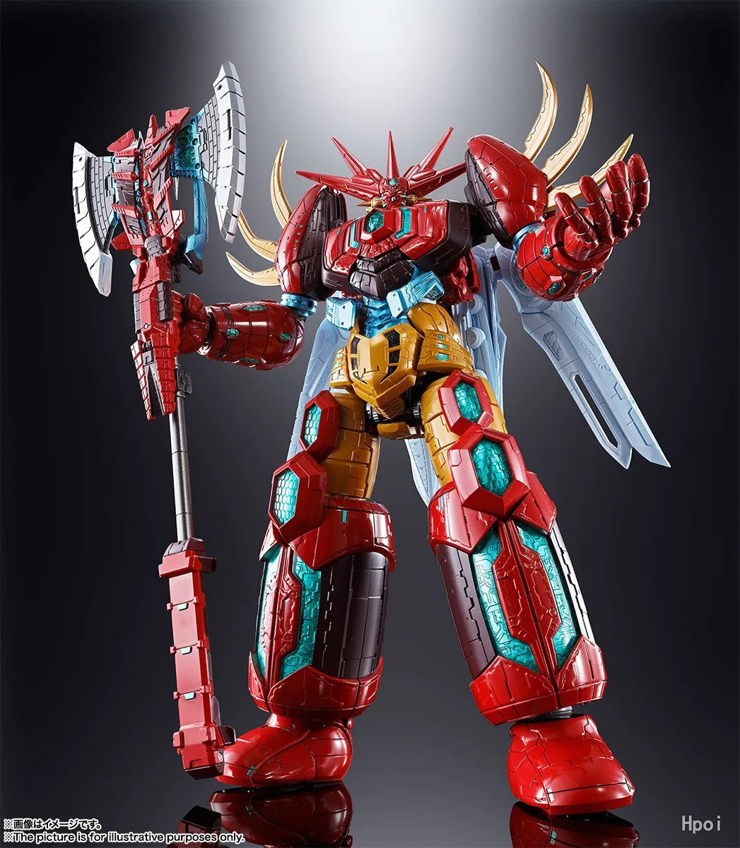 SOUL OF CHOGOKIN  《Getter Robo: Armageddon》GX-87 Getter Emperor Alloy Action Figure Toy Model 22cm