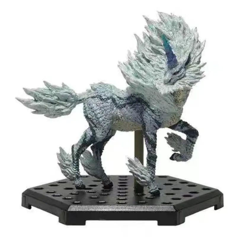 Monster Hunter World Iceborne Action Figure PVC Model, Nergigante Tigrex Basarios Dragon Collectible Decoration Toy for Adults
