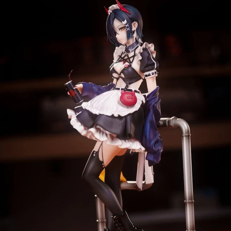 Original AniGame Azur Lane Ulrich Von Hutten Madchen Trummer 1/6 Scale Figure Toy Model Collection Gift
