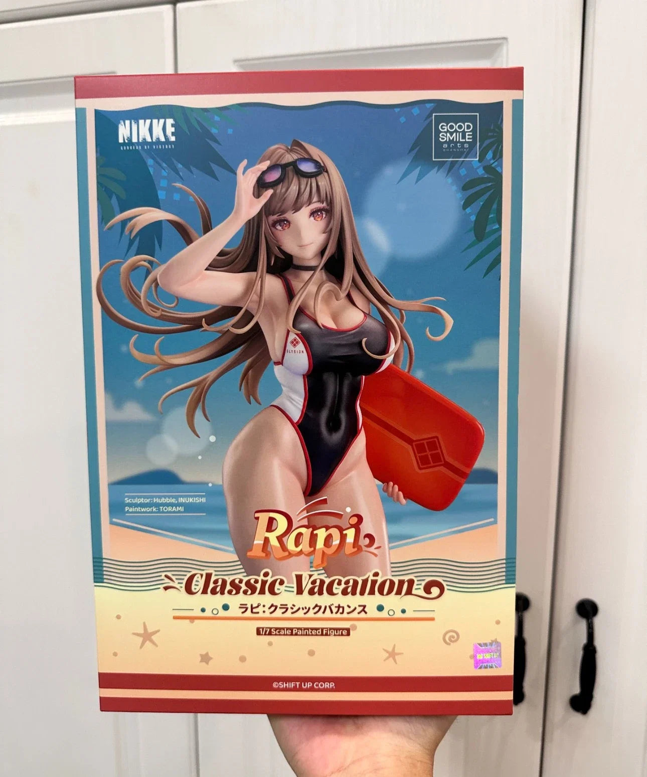New In Stock Original GSC GODDESS OF VICTORY NIKKE Classic Vacation Lapi 2025 Products 1/7 Anime Figure Model Toys Holiday Gifts