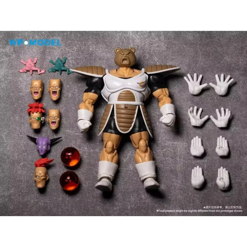 【24-hour Shipping】WP Studio Dragon Ball SHF Jungle Sentai Angry Bear Likum 1/12 Action Figure Anime Character Figure