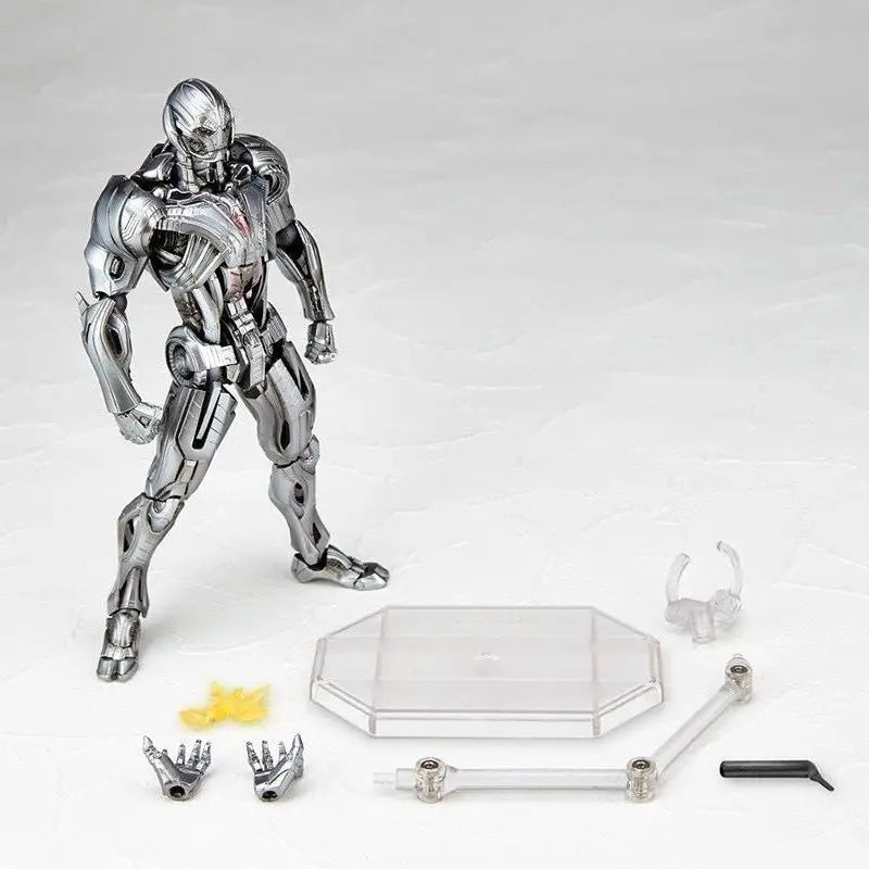 17cm Ultron Action Figure Avengers Kaiyodo Amazing Anime Figurine Pvc Ko Models Customized Soilder Statue Collectible Toy Gift