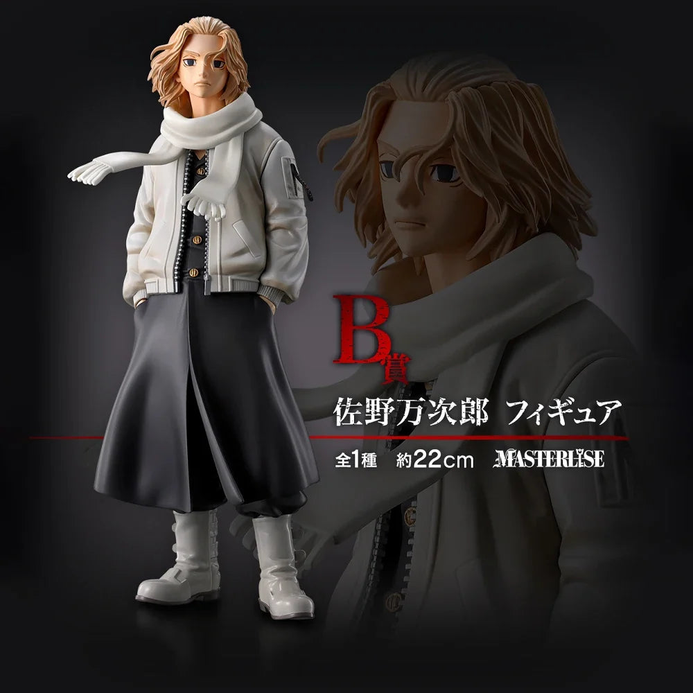 In Stock Original Banpresto Ichiban Kuji Tokyo Revengers Hanagaki Takemichi Draken Matsuno Chifuyu Mikey Figure Anime Model Toy