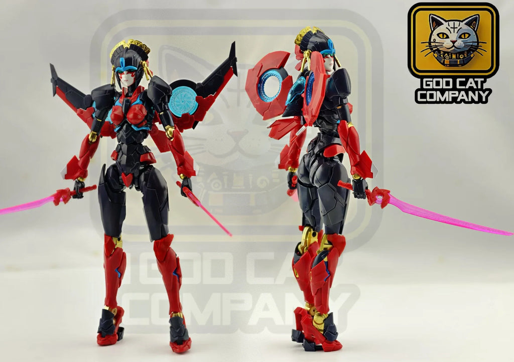 IN STOCK God Cat Company Transformation Wind Scythe Witch Windblade GC-003 Windblade Assembly KO RIOBOT Action Figure