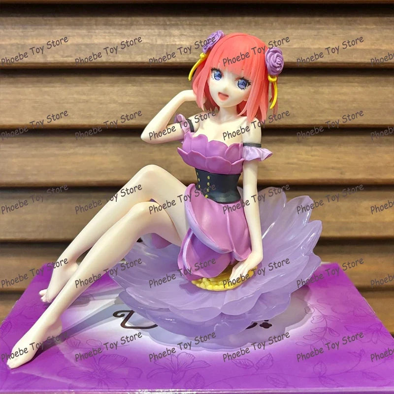 In Stock Genuine Furyu Bloo-Me! The Quintessential Quintuplets Nakano Ichika Nino Miku Yotsuba Itsuki Pvc Anime Action Figures