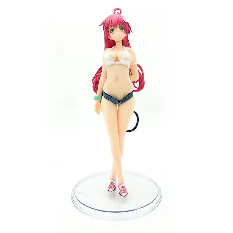 Anime beautiful girl out of the package Wang Nv swimsuit Lala hand-made secondary chassis model ornaments