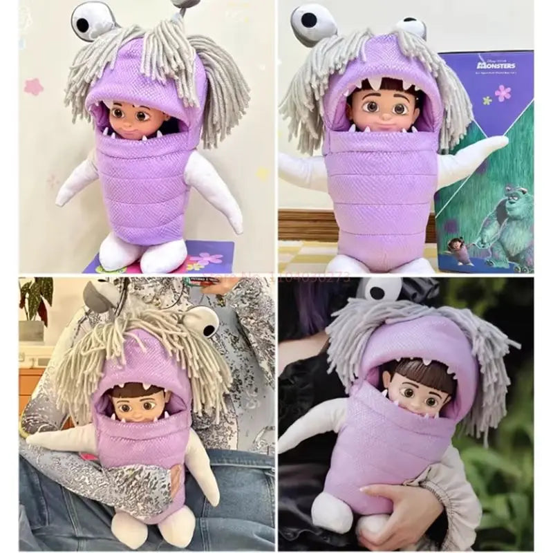 Disney Girl Abu Doll Collection Toys Cartoon Animation 44cm Abu Figures  Monsters Power Company Little Children's Holiday Gifts