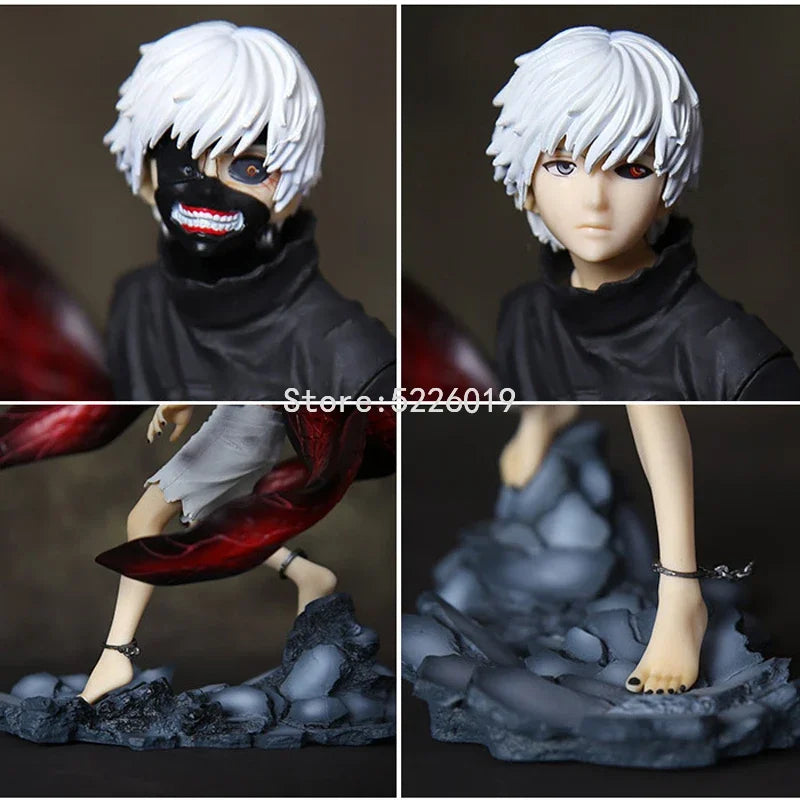 ARTFX J Tokyo Ghoul Haise Sasaki Anime Figure Kaneki Ken Action Figure Touka Kirishima Figurine Collectible Model Doll Toys Gift