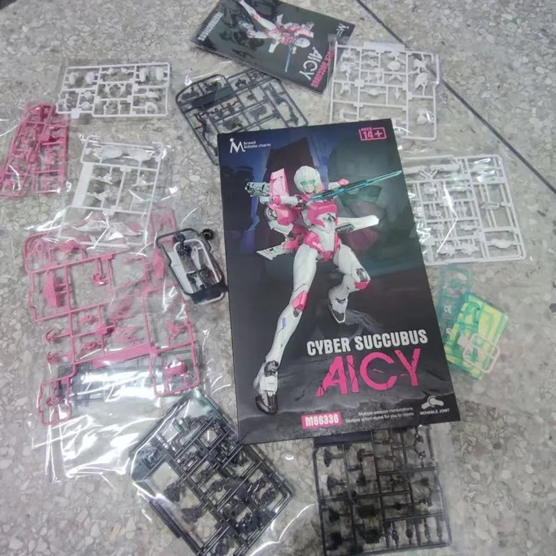Infinite Charm M66337 black hunter Arcee Transformation Assembly Model Kit Cee Action Figures Toy