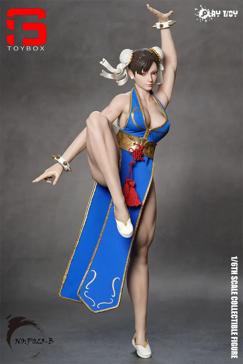 PLAY TOY P023 1/6 Fighting Goddess Action Figure with Movable Eyes 12'' Female Soldier Action Figure Body Model