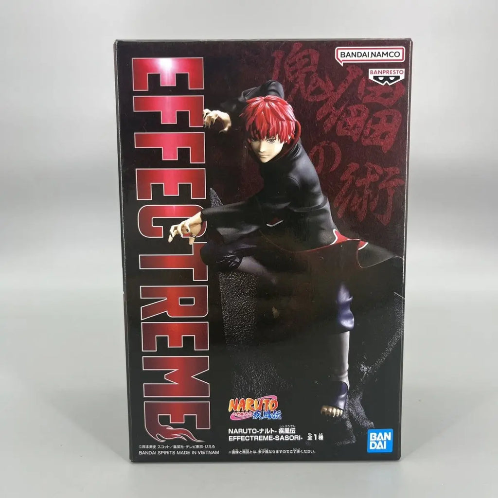BANDAI Original BANPRESTO NARUTO EFFECTREME Shippuden SASORI Anime Figures Children Doll Collectible Desktop Ornament Toys Gifts
